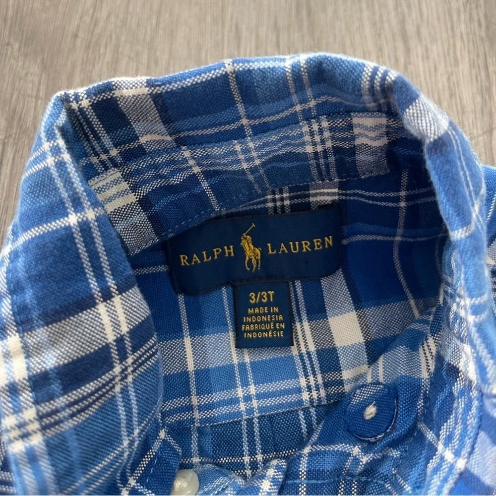 Ralph Lauren blue flannel